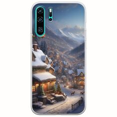 Cozy Christmas Village Huawei P30 Pro Flexible TPU (Διάφανη Σιλικόνη)