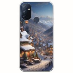 Cozy Christmas Village OnePlus N100 Flexible TPU (Διάφανη Σιλικόνη)