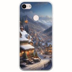 Cozy Christmas Village Google Pixel 3XL Flexible TPU (Διάφανη Σιλικόνη)