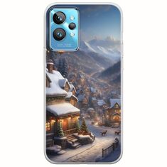 Cozy Christmas Village Realme GT2 Pro Flexible TPU (Διάφανη Σιλικόνη)