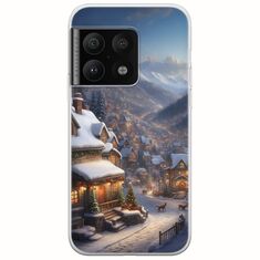 Cozy Christmas Village OnePlus 10 Pro Flexible TPU (Διάφανη Σιλικόνη)