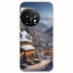 Cozy Christmas Village OnePlus 11 5G Flexible TPU (Διάφανη Σιλικόνη)