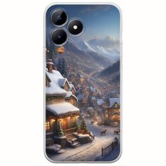 Cozy Christmas Village Realme C53 Flexible TPU (Διάφανη Σιλικόνη)
