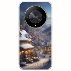 Cozy Christmas Village Honor Magic 6 Lite 5G Flexible TPU (Διάφανη Σιλικόνη)