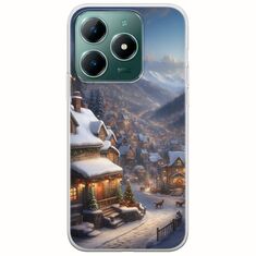 Cozy Christmas Village Realme C61 Flexible TPU (Διάφανη Σιλικόνη)