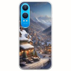 Cozy Christmas Village OnePlus Nord CE4 Lite 5G Flexible TPU (Διάφανη Σιλικόνη)