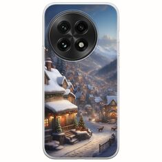 Cozy Christmas Village OnePlus 13 5G Flexible TPU (Διάφανη Σιλικόνη)