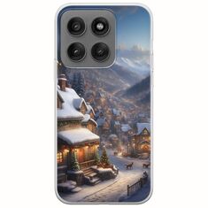 Cozy Christmas Village Motorola Edge 60 Pro 5G Flexible TPU (Διάφανη Σιλικόνη)