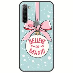 Believe In Magic Xiaomi Redmi Note 8T Black TPU (Μαύρη Σιλικόνη)