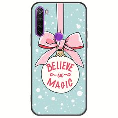 Believe In Magic Xiaomi Redmi Note 8 2021 Black TPU (Μαύρη Σιλικόνη)