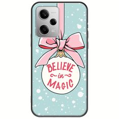 Believe In Magic Xiaomi Redmi Note 12 Pro 5G Black TPU (Μαύρη Σιλικόνη)