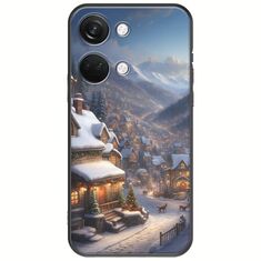 Cozy Christmas Village OnePlus Nord 3 5G Black TPU (Μαύρη Σιλικόνη)