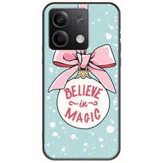 Believe In Magic Xiaomi Redmi Note 13 5G Black TPU (Μαύρη Σιλικόνη)