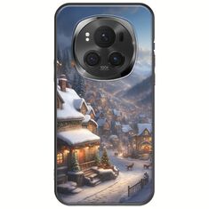 Cozy Christmas Village Honor Magic 6 Pro 5G Black TPU (Μαύρη Σιλικόνη)