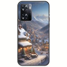 Cozy Christmas Village OnePlus Nord N20 SE Black TPU (Μαύρη Σιλικόνη)
