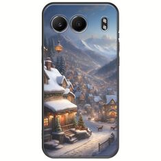 Cozy Christmas Village OnePlus Nord 4 5G Black TPU (Μαύρη Σιλικόνη)