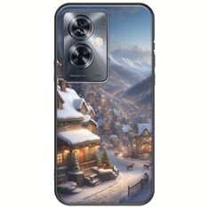 Cozy Christmas Village OnePlus Nord N30 SE 5G Black TPU (Μαύρη Σιλικόνη)
