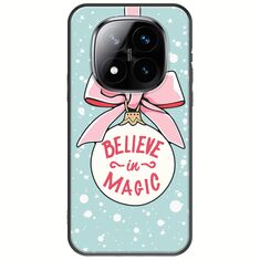 Believe In Magic Xiaomi Redmi Note 14 Pro+ 5G Black TPU (Μαύρη Σιλικόνη)