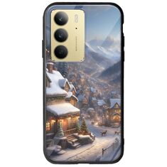 Cozy Christmas Village Realme C75 4G Groove TPU (Tempered Glass και TPU)