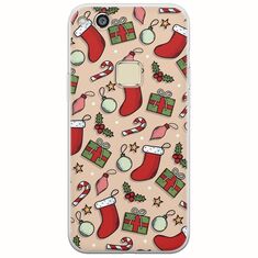 Cute Xmas Huawei P10 Lite Flexible TPU (Διάφανη Σιλικόνη)