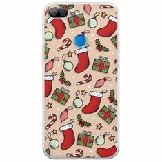 Cute Xmas Huawei Honor 9 Lite Flexible TPU (Διάφανη Σιλικόνη)