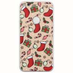 Cute Xmas Google Pixel XL Flexible TPU (Διάφανη Σιλικόνη)