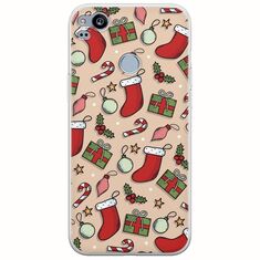 Cute Xmas Google Pixel 2 Flexible TPU (Διάφανη Σιλικόνη)