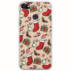 Cute Xmas Google Pixel 2XL Flexible TPU (Διάφανη Σιλικόνη)