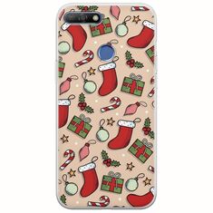 Cute Xmas Huawei Y6 Prime 2018 Flexible TPU (Διάφανη Σιλικόνη)