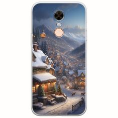 Cozy Christmas Village Xiaomi Redmi 5 Flexible TPU (Διάφανη Σιλικόνη)