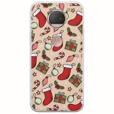 Cute Xmas Motorola Moto G5S Flexible TPU (Διάφανη Σιλικόνη)