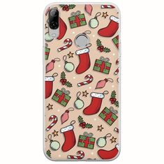 Cute Xmas Huawei Honor Play Flexible TPU (Διάφανη Σιλικόνη)