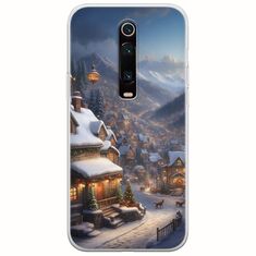 Cozy Christmas Village Xiaomi Mi 9T / Xiaomi Mi 9T Pro Flexible TPU (Διάφανη Σιλικόνη)