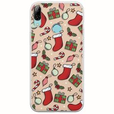Cute Xmas Huawei Y7 2019 Flexible TPU (Διάφανη Σιλικόνη)
