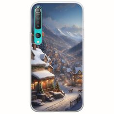 Cozy Christmas Village Xiaomi Mi Note 10 / Mi Note 10 Pro Flexible TPU (Διάφανη Σιλικόνη)