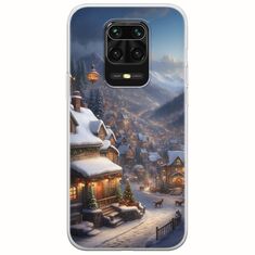 Cozy Christmas Village Xiaomi Redmi Note 9S / 9 Pro / 9 Pro Max Flexible TPU (Διάφανη Σιλικόνη)