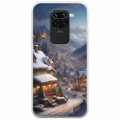 Cozy Christmas Village Xiaomi Redmi Note 9 Flexible TPU (Διάφανη Σιλικόνη)