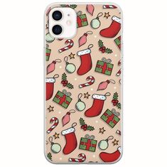 Cute Xmas iPhone 12 mini Flexible TPU (Διάφανη Σιλικόνη)