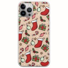 Cute Xmas iPhone 12 Pro Max Flexible TPU (Διάφανη Σιλικόνη)