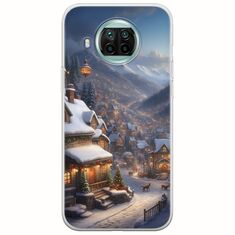 Cozy Christmas Village Xiaomi Mi 10T Lite Flexible TPU (Διάφανη Σιλικόνη)