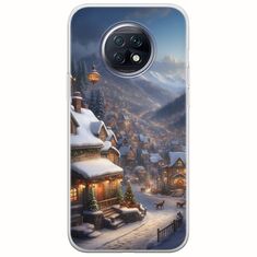 Cozy Christmas Village Xiaomi Redmi Note 9T 5G Flexible TPU (Διάφανη Σιλικόνη)
