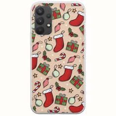 Cute Xmas Samsung Galaxy A32 4G Flexible TPU (Διάφανη Σιλικόνη)