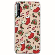 Cute Xmas Huawei P Smart S Flexible TPU (Διάφανη Σιλικόνη)
