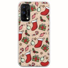 Cute Xmas Realme 7 5G Flexible TPU (Διάφανη Σιλικόνη)