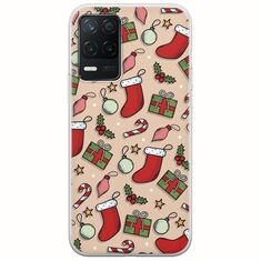 Cute Xmas Realme 8 5G Flexible TPU (Διάφανη Σιλικόνη)
