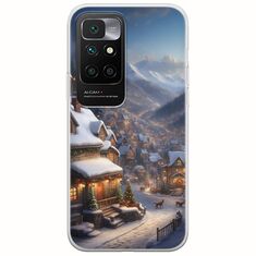 Cozy Christmas Village Xiaomi Redmi 10 Flexible TPU (Διάφανη Σιλικόνη)