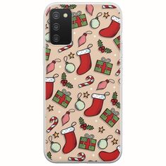 Cute Xmas Samsung Galaxy A03s Flexible TPU (Διάφανη Σιλικόνη)