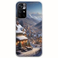 Cozy Christmas Village Xiaomi Poco M4 Pro 5G Flexible TPU (Διάφανη Σιλικόνη)