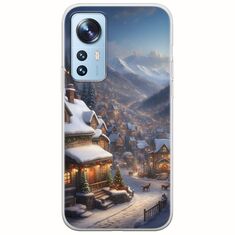 Cozy Christmas Village Xiaomi 12 / 12X Flexible TPU (Διάφανη Σιλικόνη)