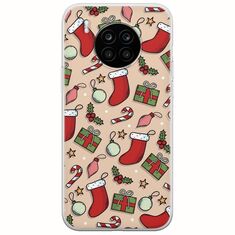 Cute Xmas Huawei Nova 8i Flexible TPU (Διάφανη Σιλικόνη)